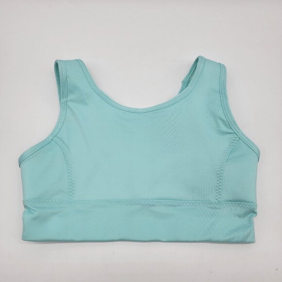 Athletic Works Sports Bra Pull On Size 32 Color Mint Green‎ AWZ95 - Picture 1 of 4